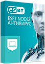 ESET NOD32 Антивирус + расширенный функционал - на 3ПК на 1 год или продление на 20 месяцев